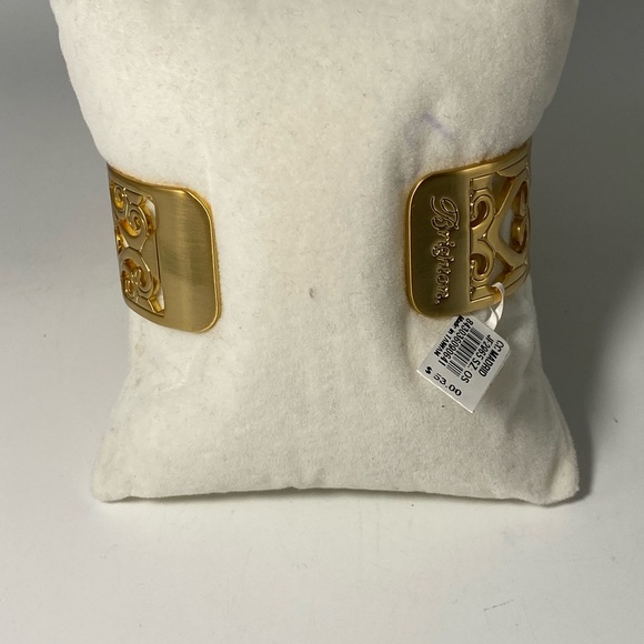 REDUCED Brighton Christo Madrid Narrow Gold Cuff Bracelet NWT - Picture 4 of 6